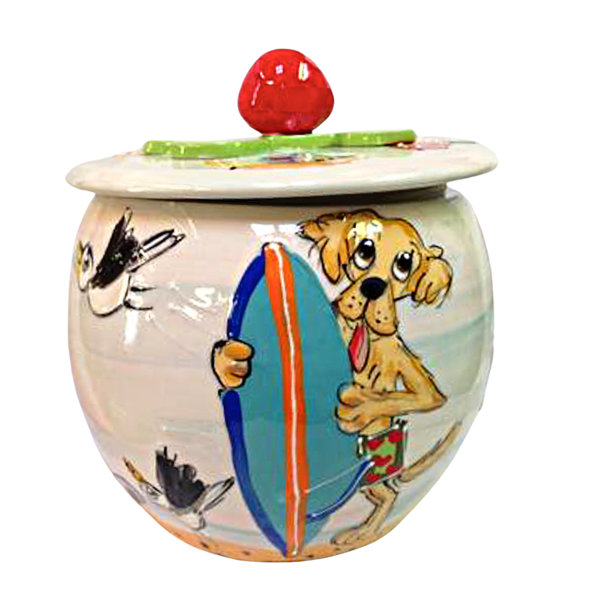 Golden Retriever Treat Jar Faux Paw Productions