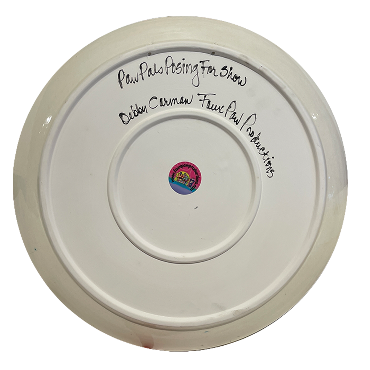 Paw Palz Pose Custom Presentation Platter Faux Paw Productions