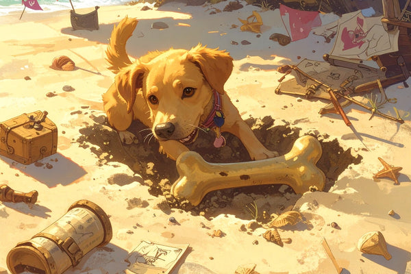 🐾 Buried Bone Digger Dogtales: Story 1 – The Legend of the Golden Bone