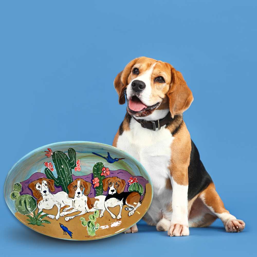 Custom Ceramic Pet Serving Platters