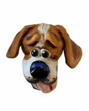 Hand Sculpted Dog Faces: Beagle