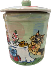 Yorkie Treat Jar party