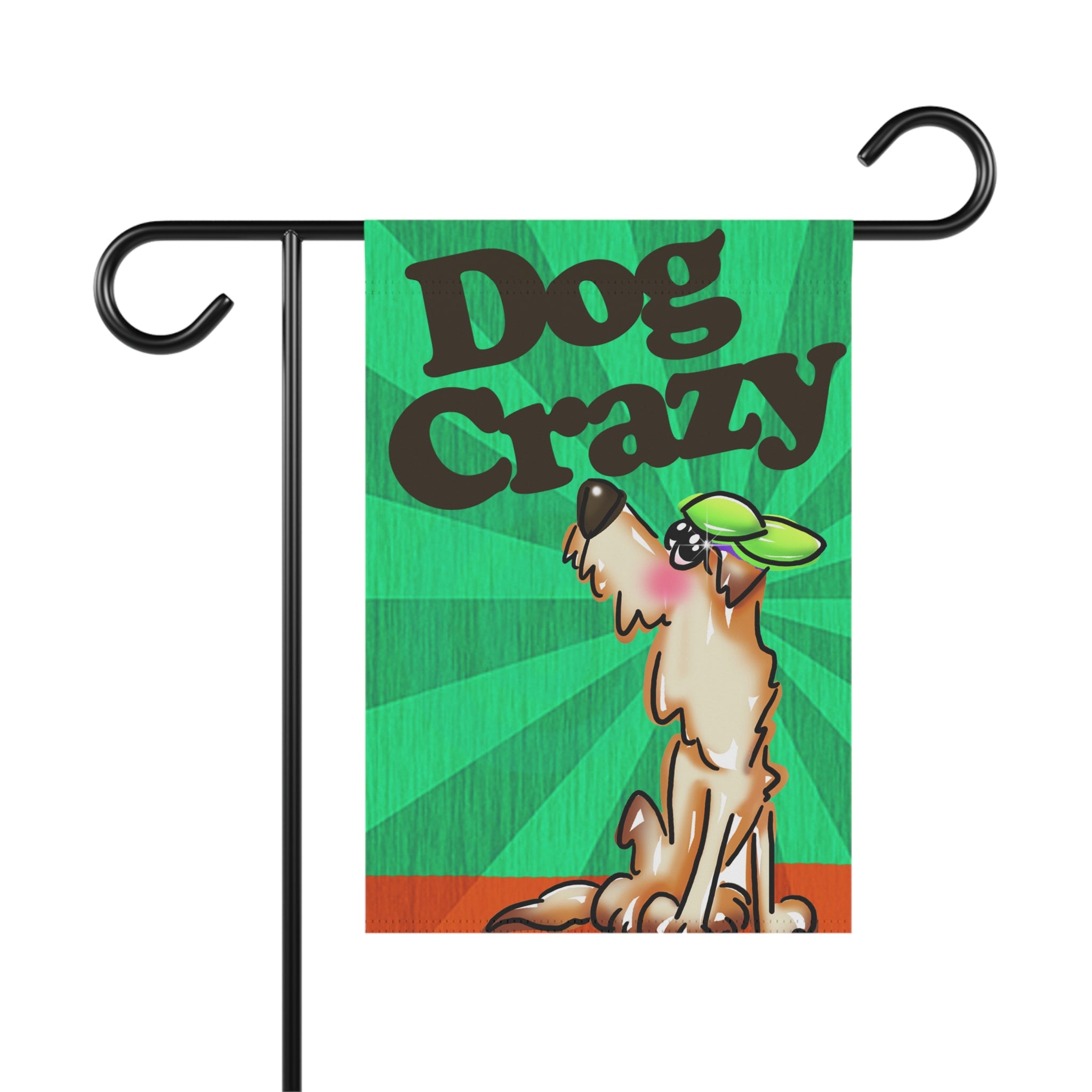 Dog Crazy Garden and House Banner