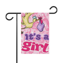 It's A Girl Garden Flag