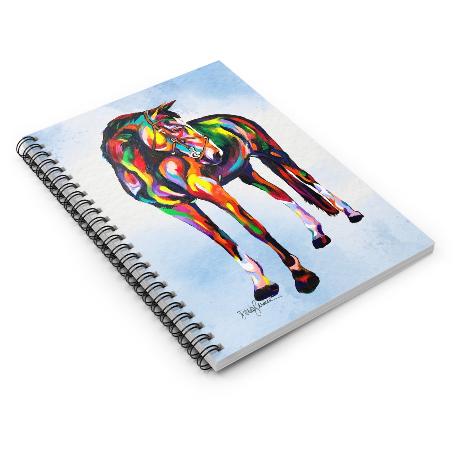 Whimsy Pony Spiral Notebook - Ruled Line 6x8&quot;