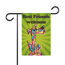 Best Friends Welcome Garden Flag