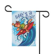 Life's A Wave Garden & House Banner
