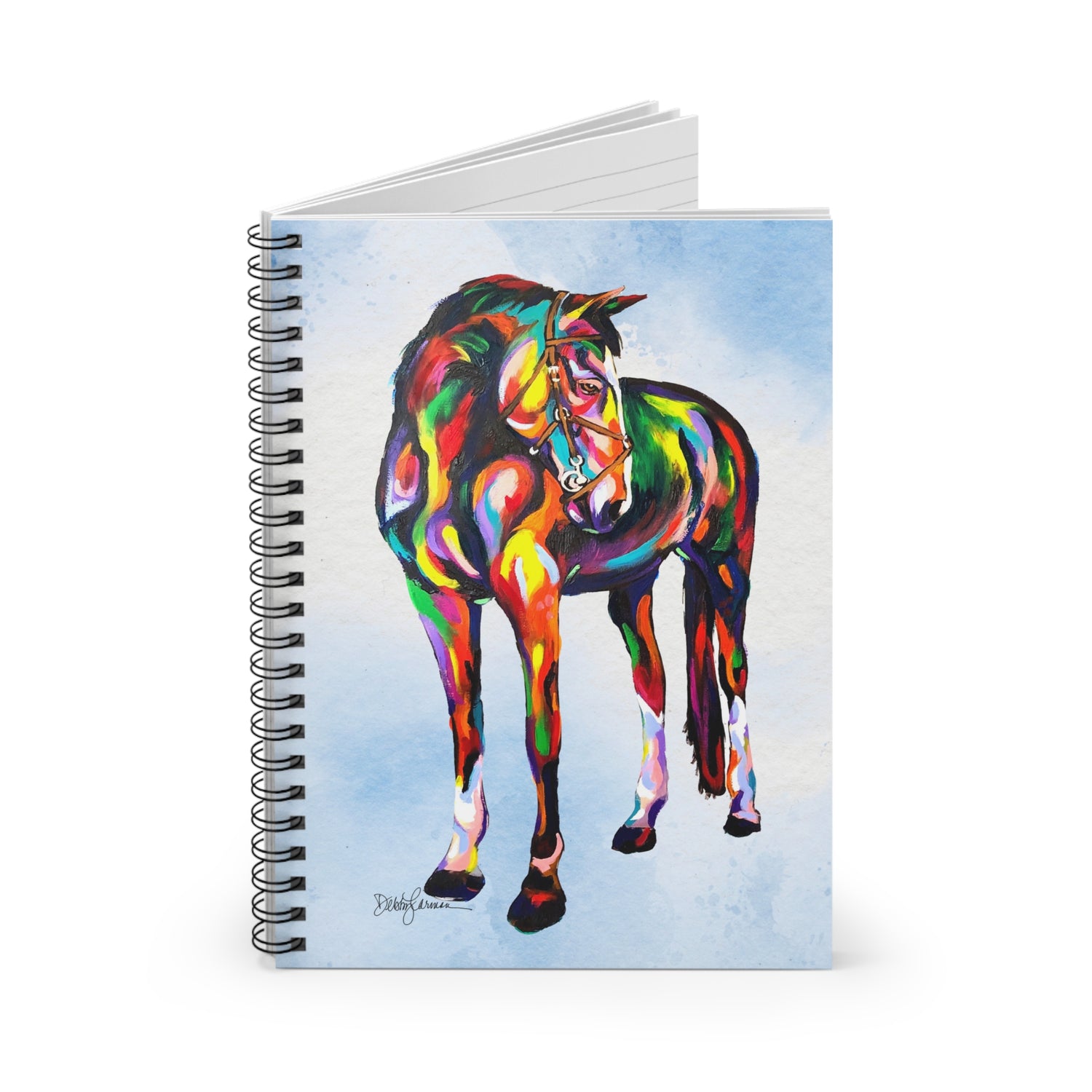 Whimsy Pony Spiral Notebook - Ruled Line 6x8&quot;