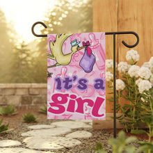 It's A Girl Garden Flag