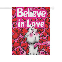 Paws & Hearts「Believe in Love」ガーデンフラッグとハウスバナー