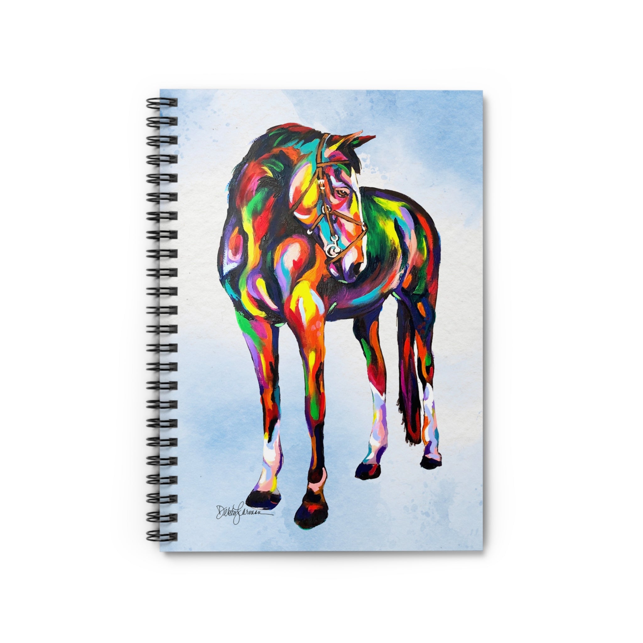 Whimsy Pony Spiral Notebook - Ruled Line 6x8&quot;