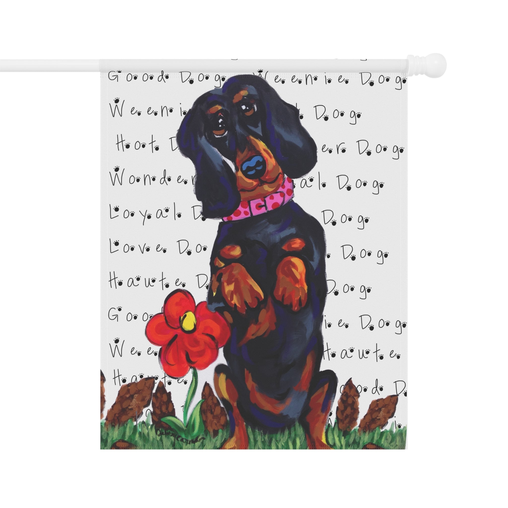 Haute Dog Garden &amp; House Banner