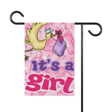 It's A Girl Garden Flag