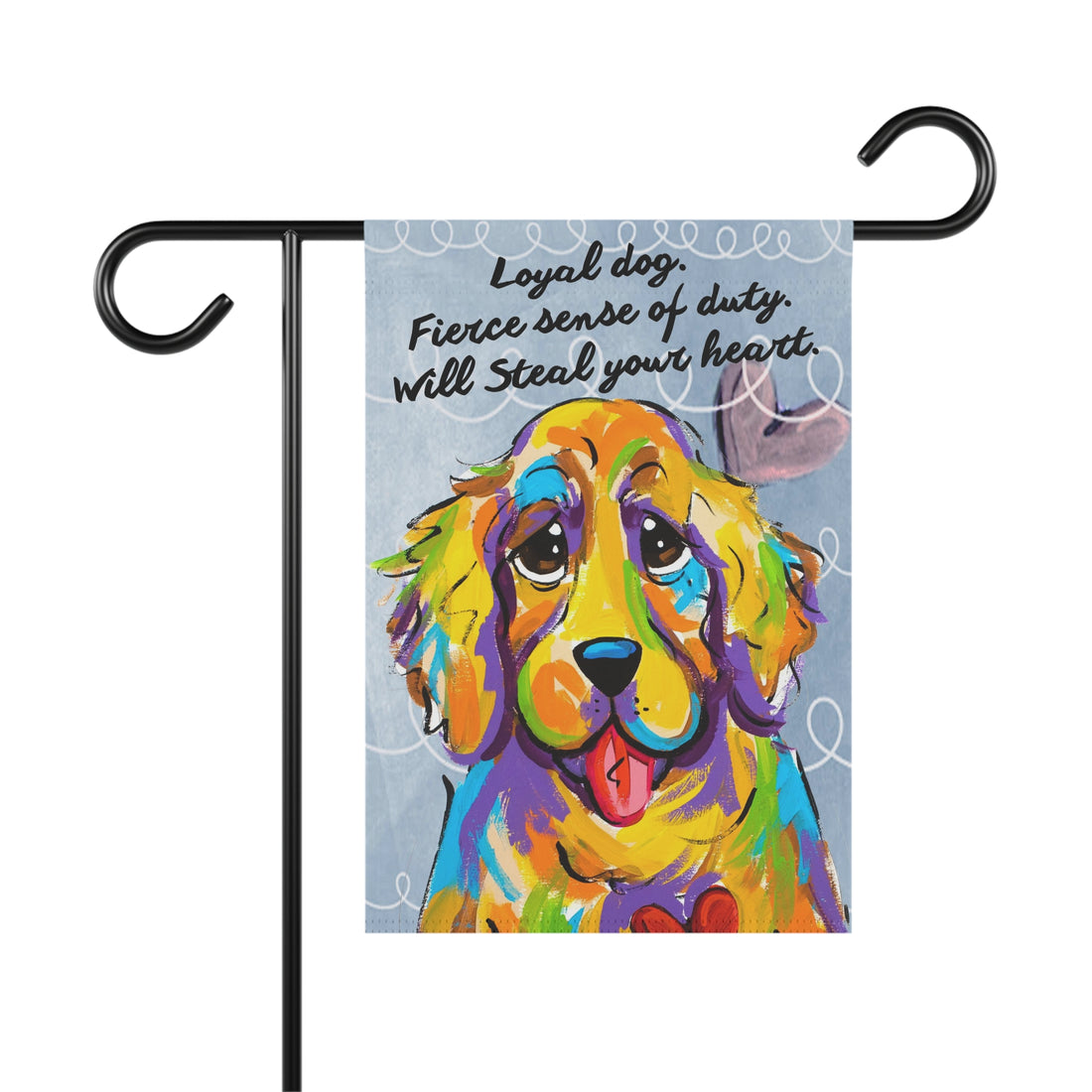 Loyal Dog Garden Flag