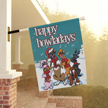 Happy Howladays Pet Lover Garden & House Banner