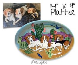 Custom Order Serving Platters