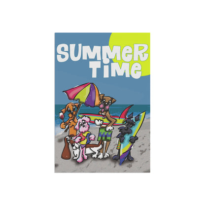 Summer Time Garden Flag