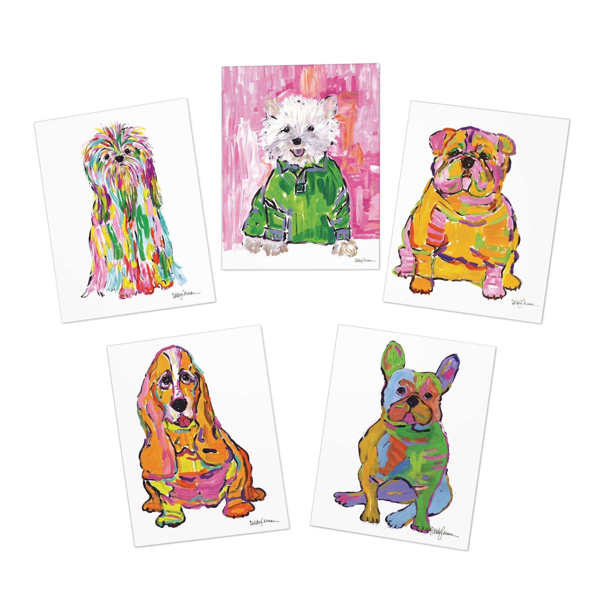 New Edge Dogs Greeting Cards (5-Pack)