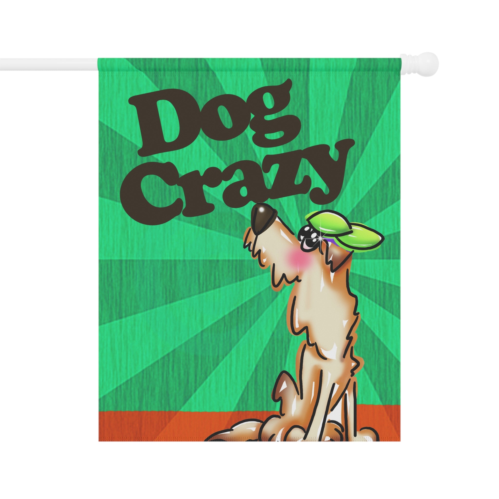 Dog Crazy Garden and House Banner