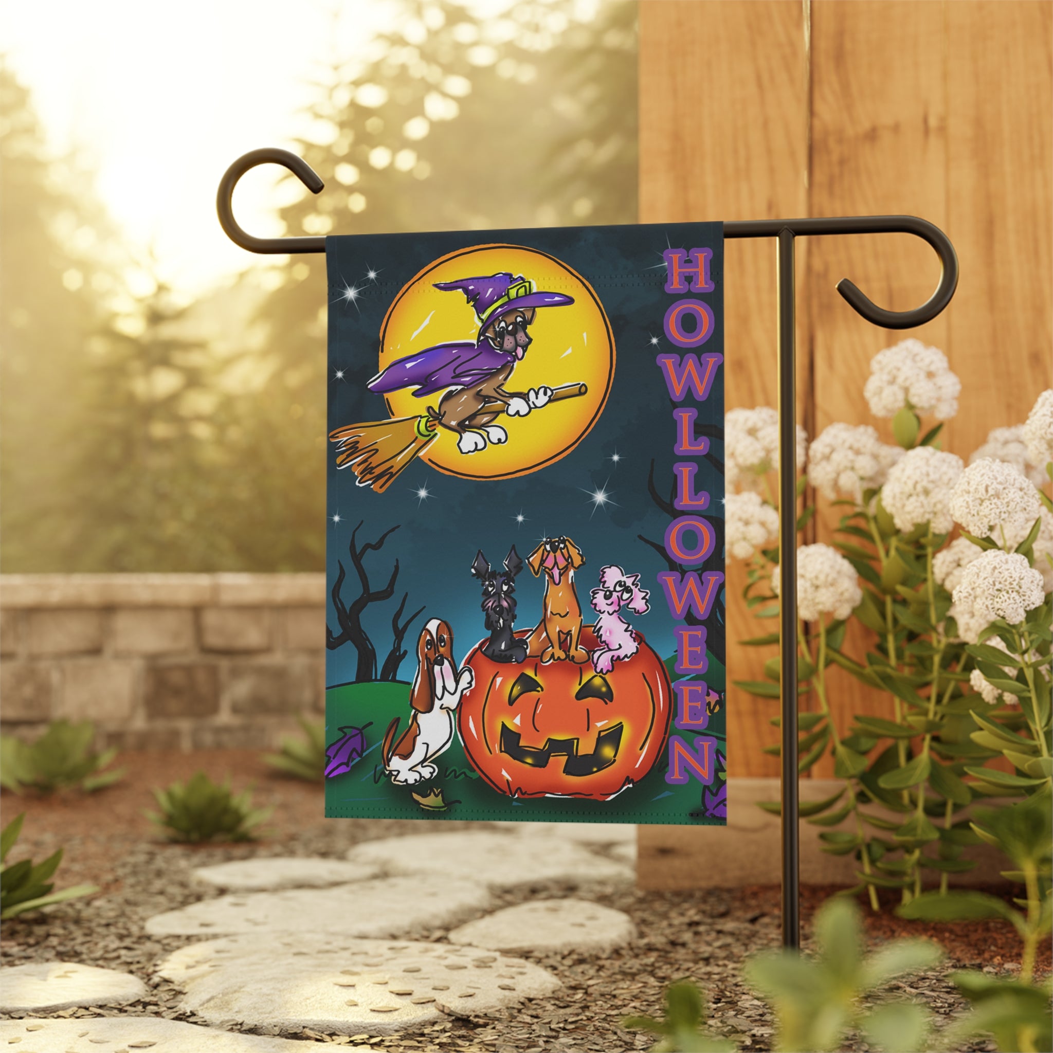 Howlloween Garden &amp; House Banner