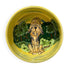 Personalized Otterhound Pet Bowl with Hand-Painted Portrait