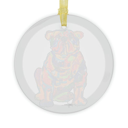 Bully Rumples Glass Ornaments