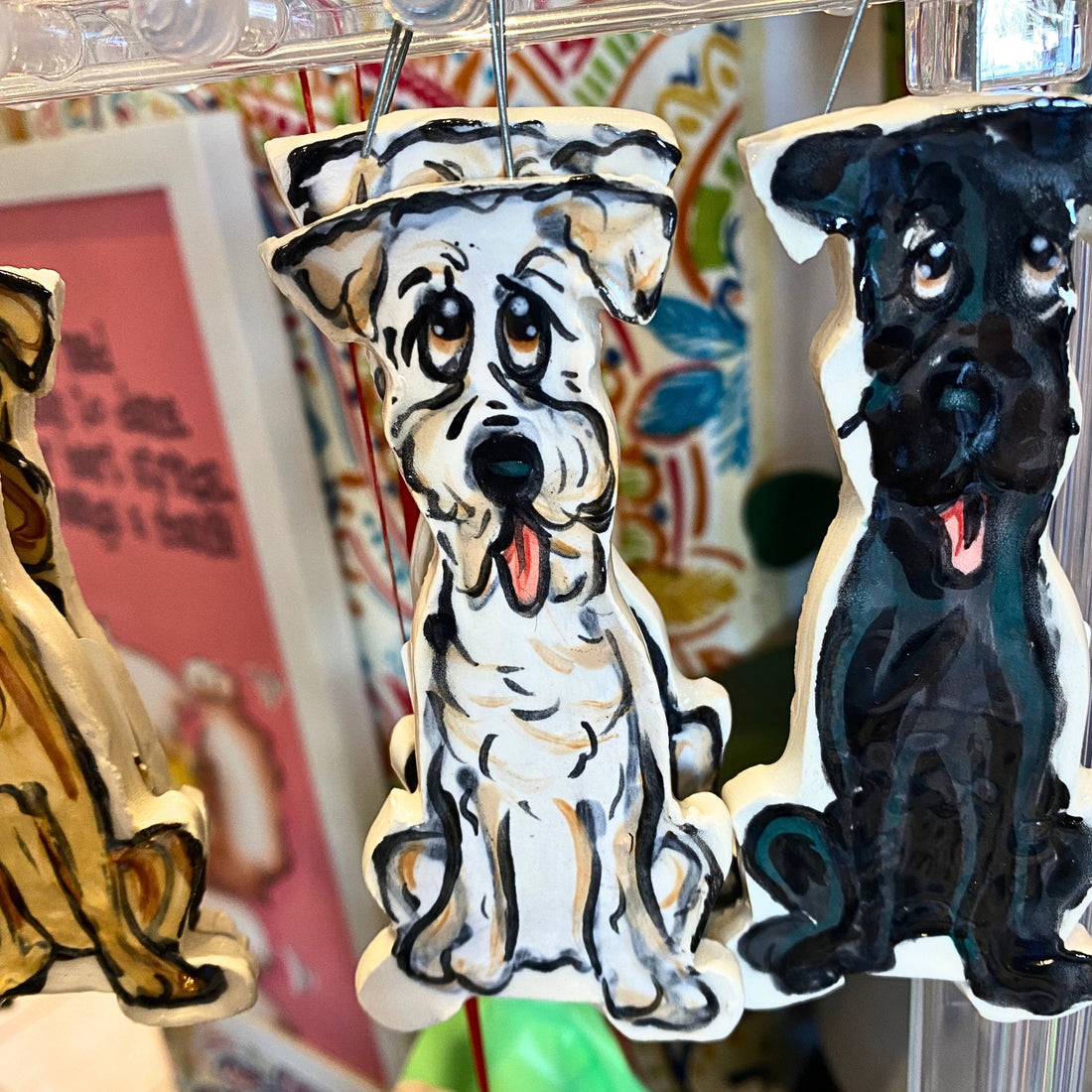 Handmade Ceramic Dog Ornaments By Breed