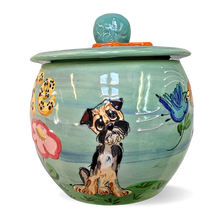 Border Terrier Treat Jar