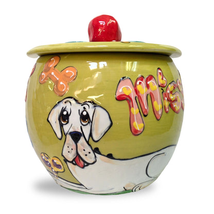 Great Dane Treat Jar