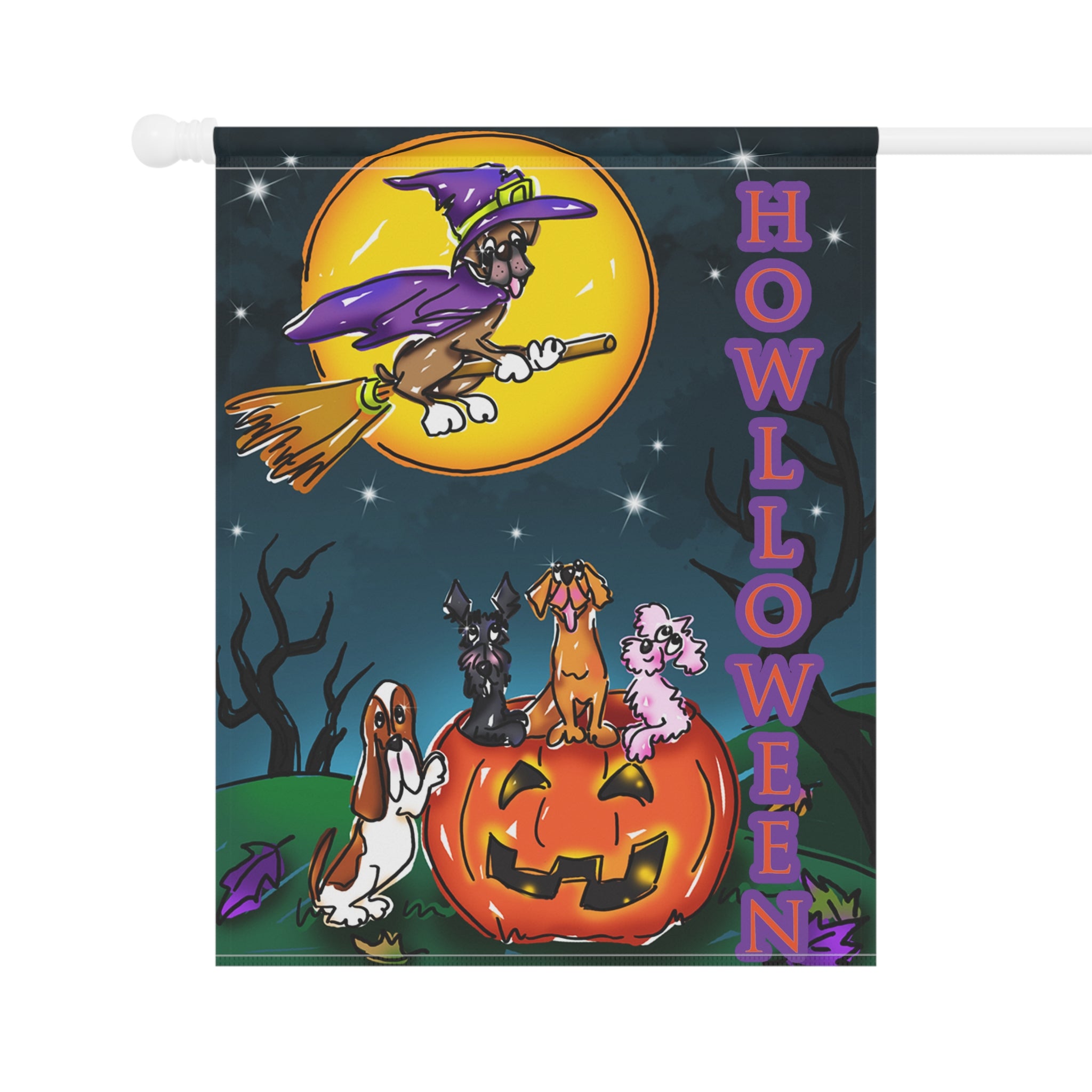 Howlloween Garden &amp; House Banner