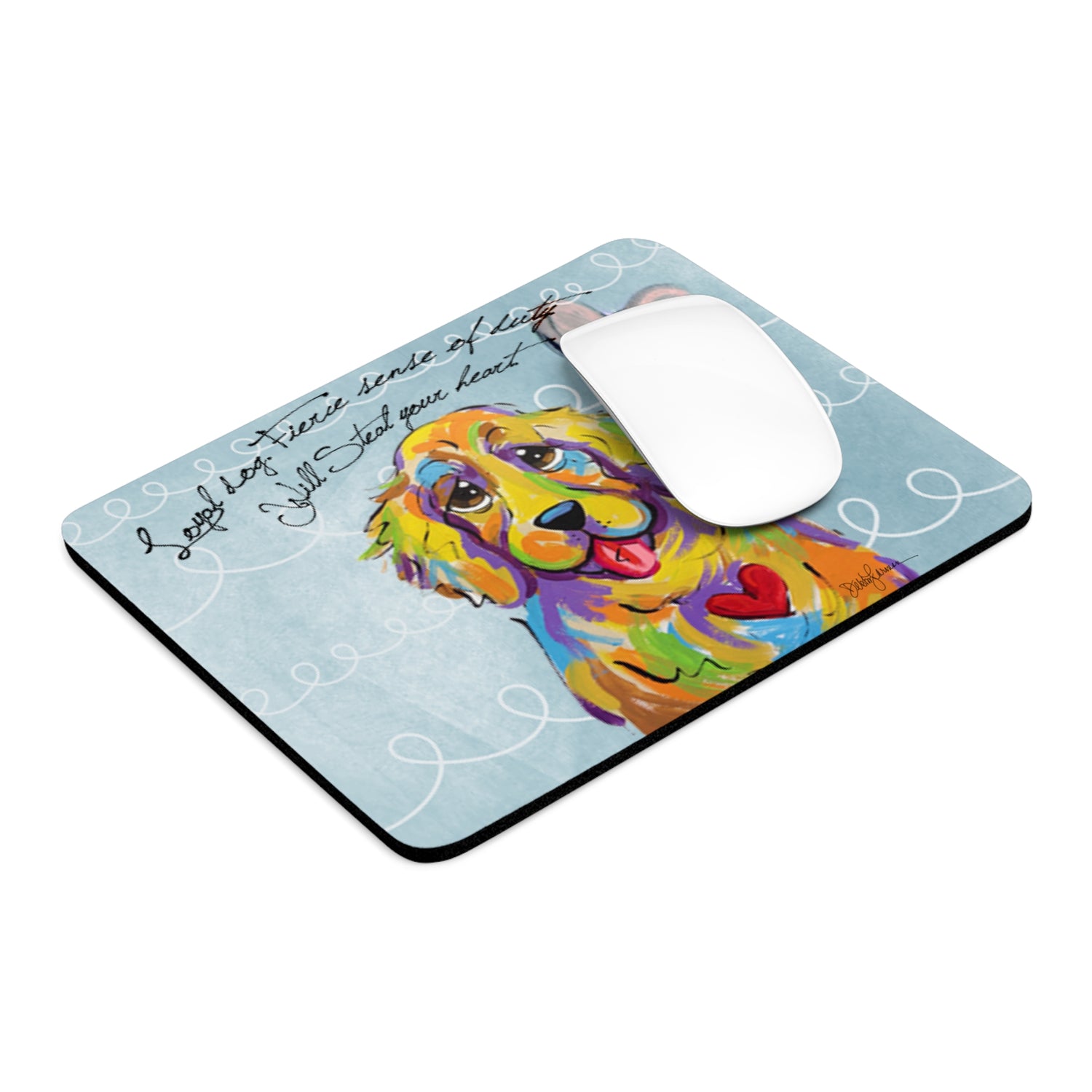 Golden Retriever Mouse Pad