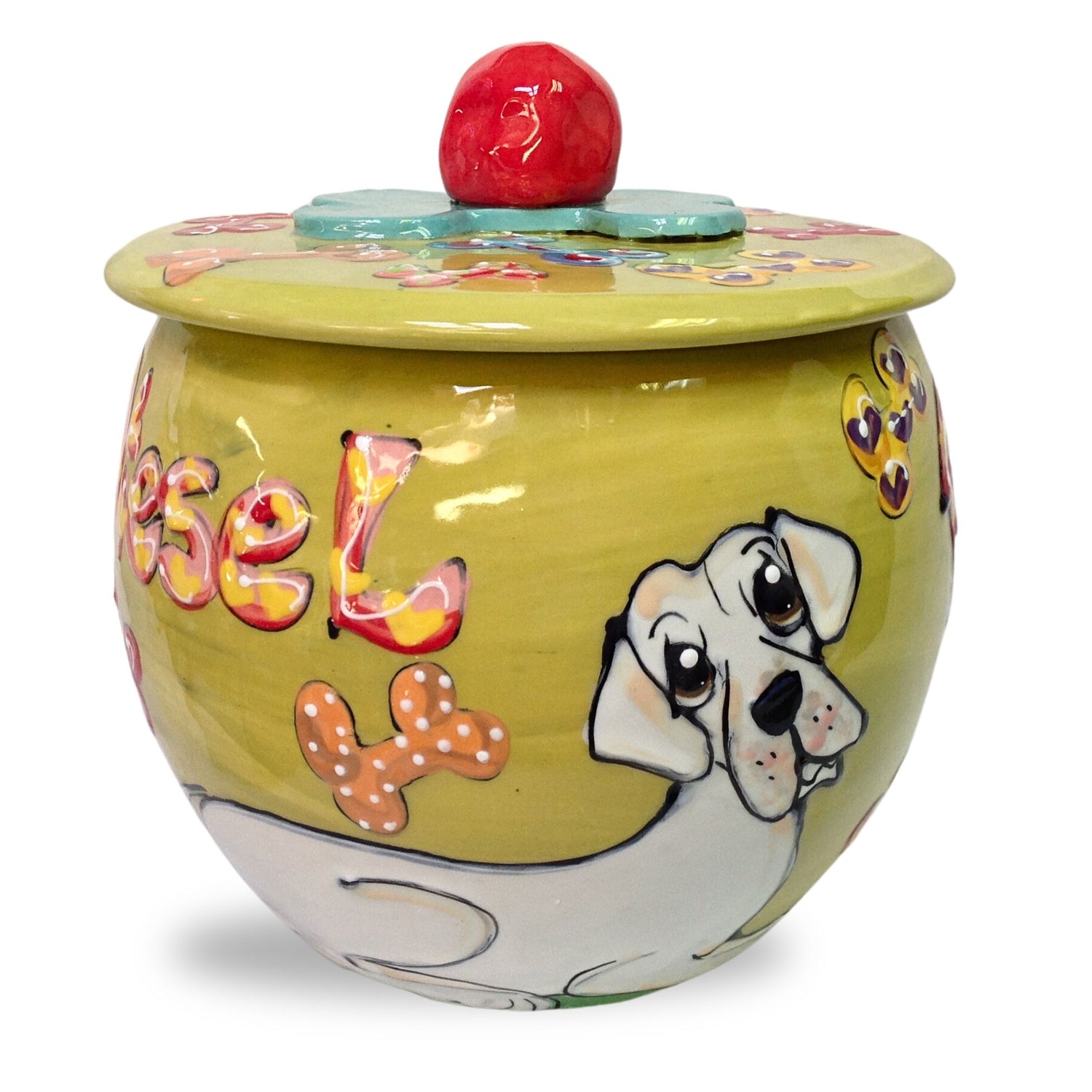 Great Dane Treat Jar