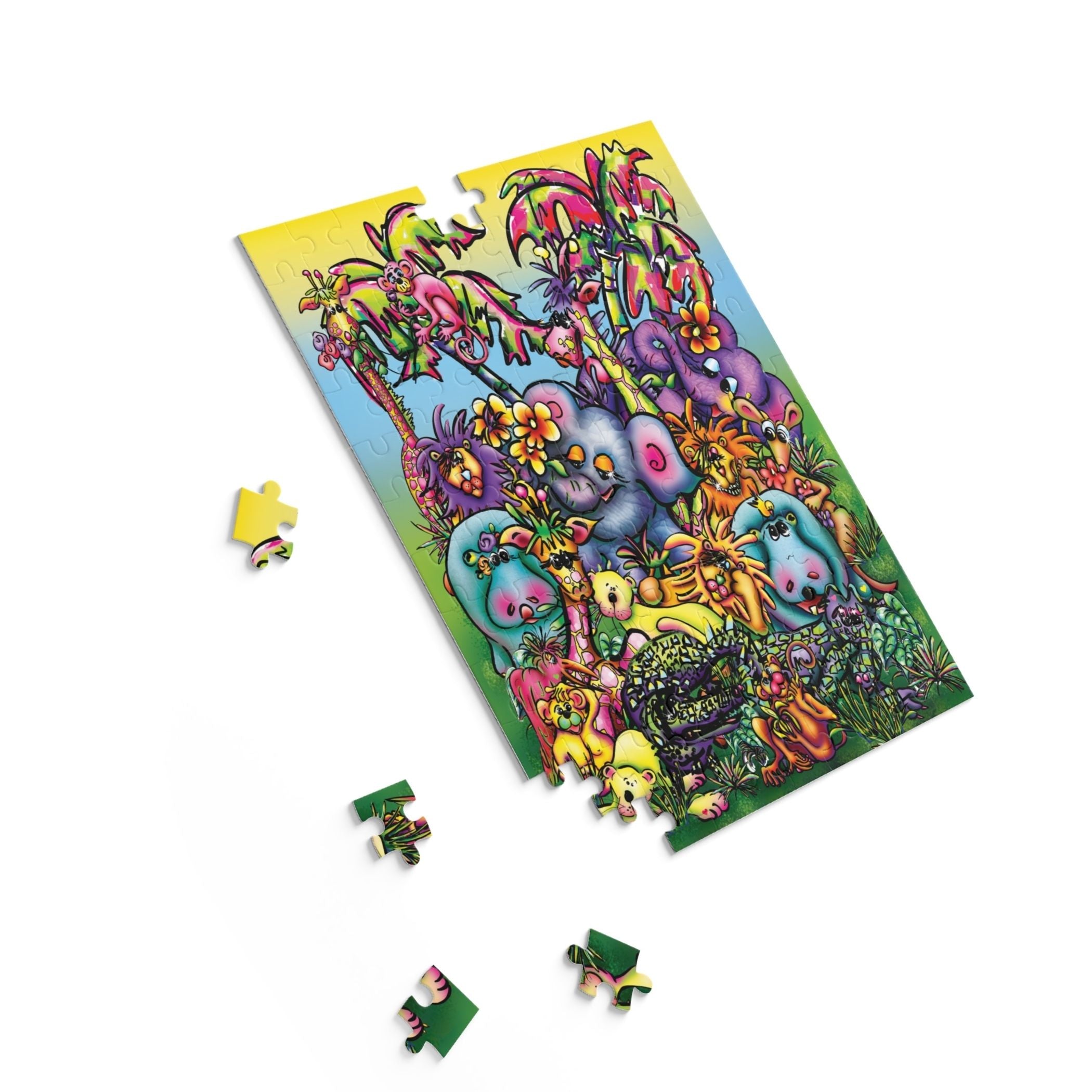 Wild in The Kingdom Jigsaw Puzzle (120, 252 - Piece)