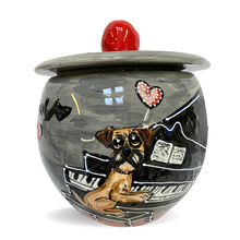 Border Terrier Treat Jar