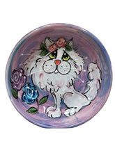 Kitty Dish Black cat hearts