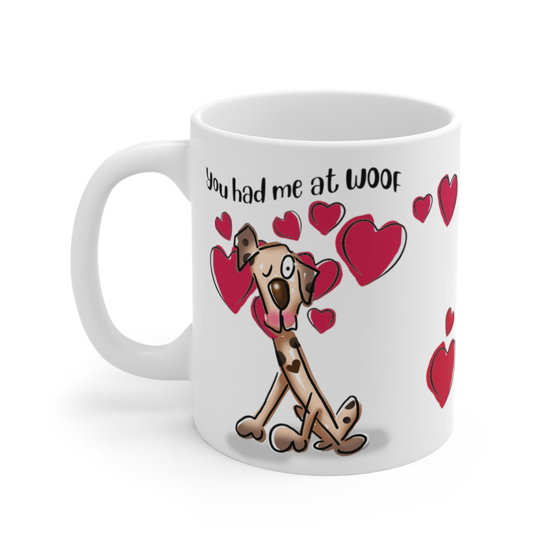 Puppy Love Puns 11oz Ceramic Mug