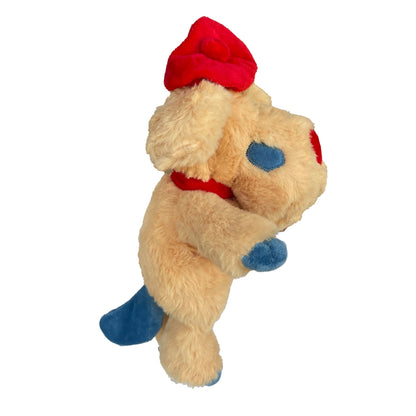 Cookie Beaucoup plush pet toy side view showcasing its detailed design from Bowzers and Meowzers Collection