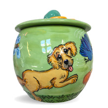 Golden Retriever Treat Jar