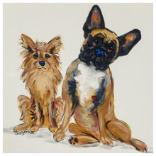 Terrier and Frenchie Giclee