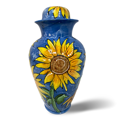 Sunflower Urn