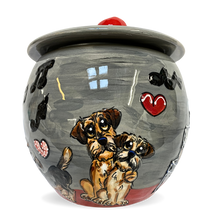 Border Terrier Treat Jar
