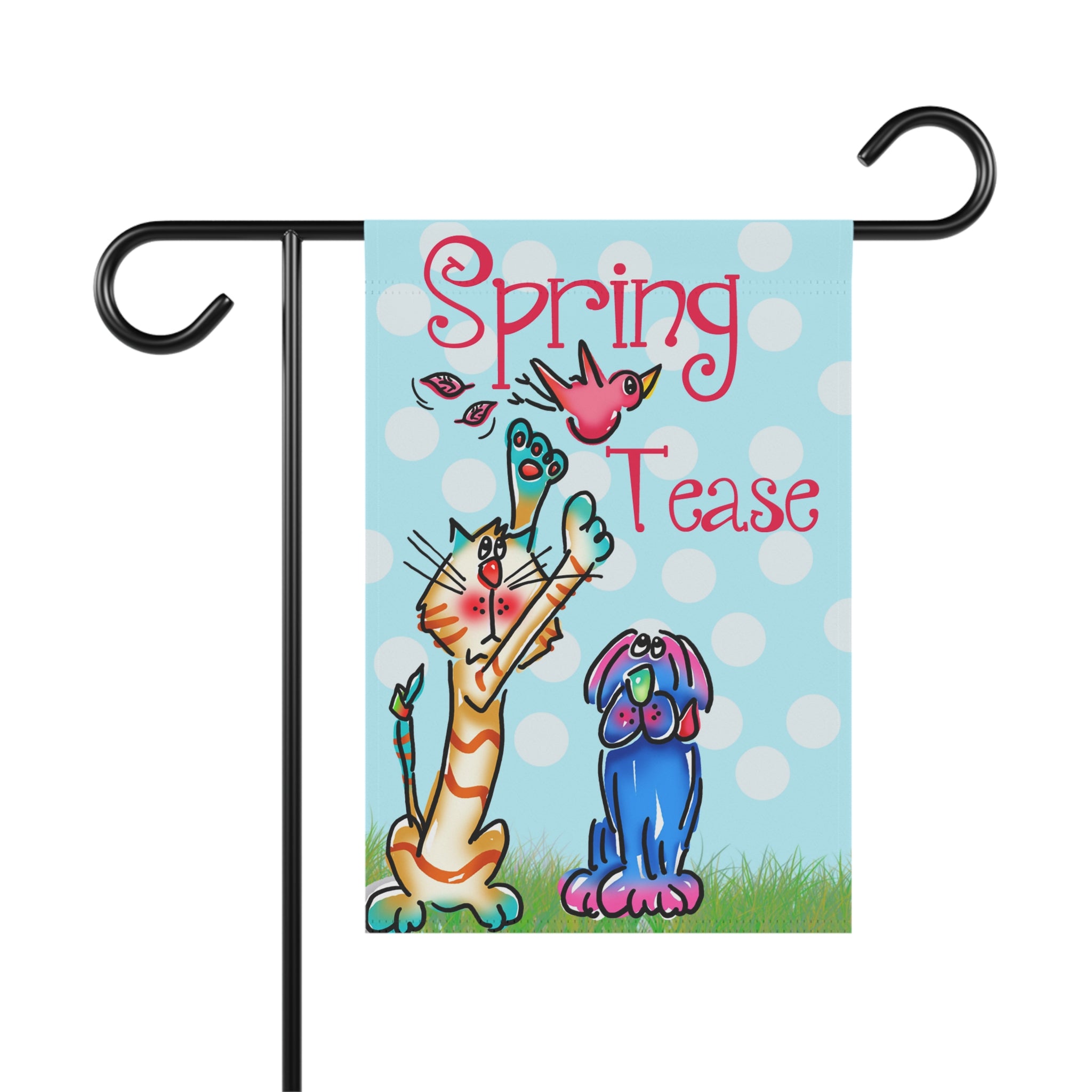 Spring Tease Garden Flag