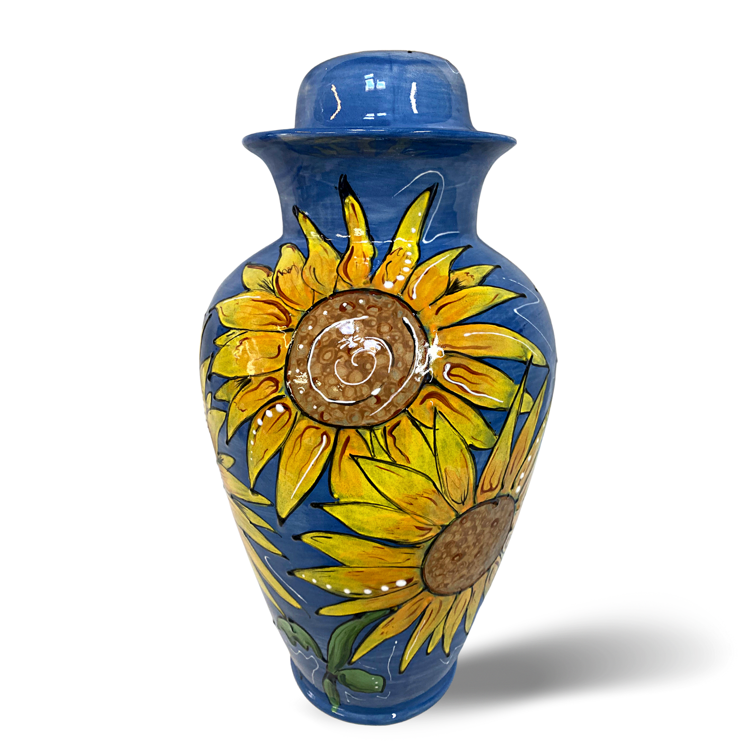 Sunflower Urn