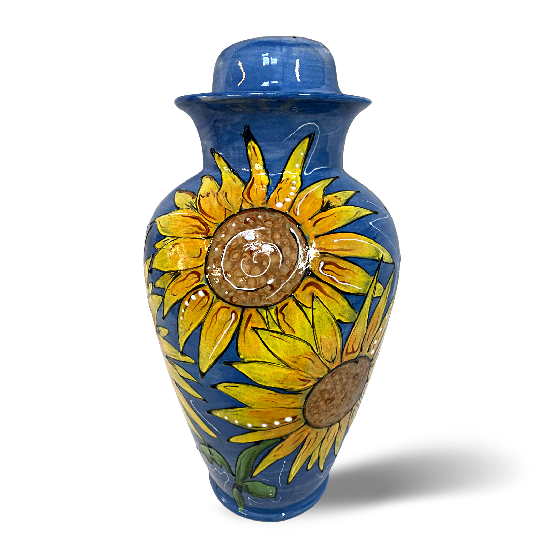 Sunflower Urn