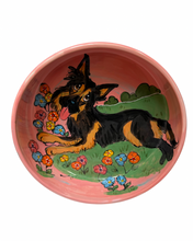 Shepherd in the meadow bowl