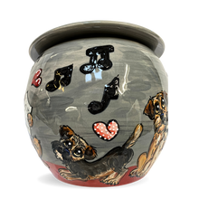 Border Terrier Treat Jar