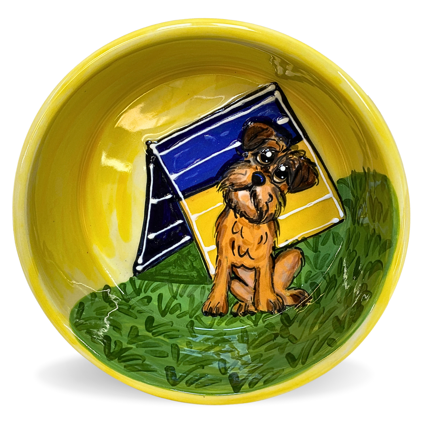 Border Terrier Dog Bowl