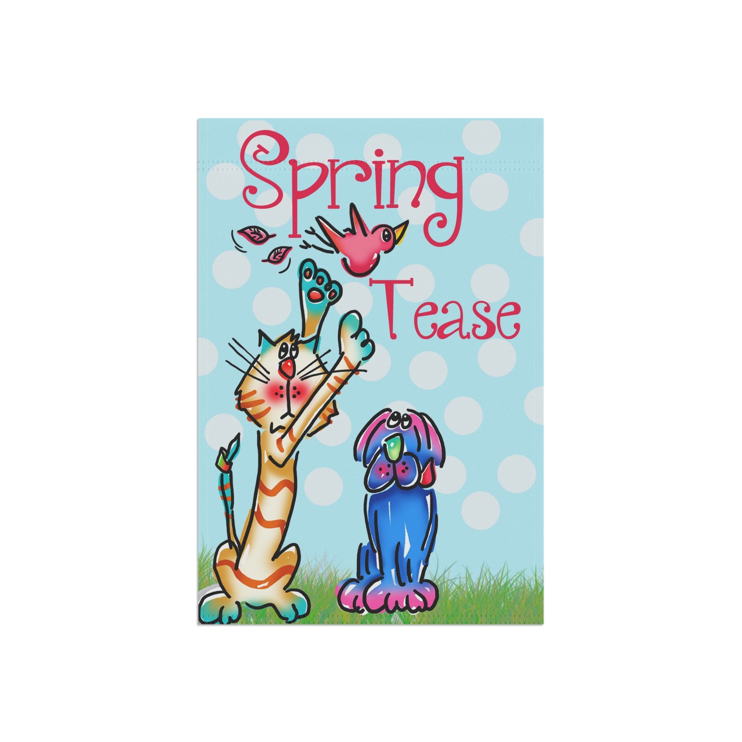 Spring Tease Garden Flag