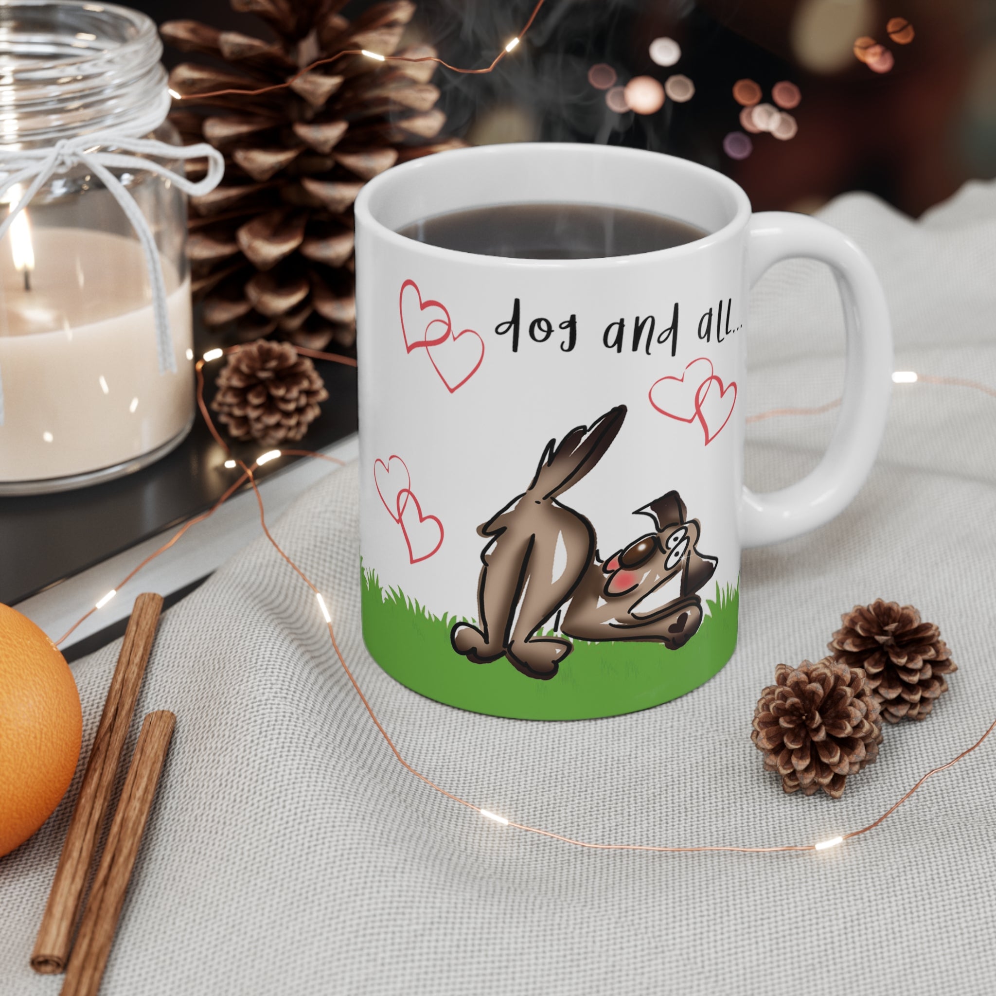 Furry Affection 11oz Ceramic Mug