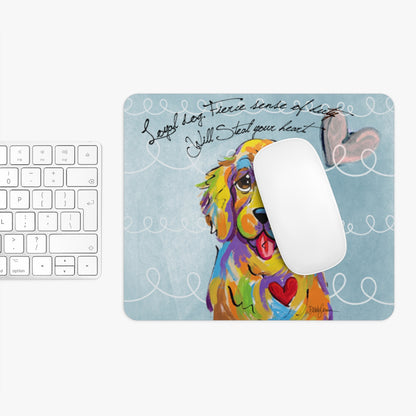 Golden Retriever Mouse Pad